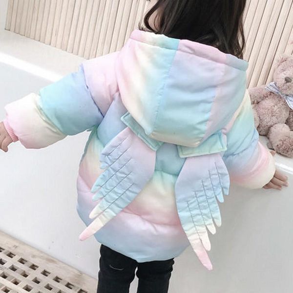 down coat winter jacket girls kids hooded wing cotton-padded children 2021wt028, Blue;gray
down coat winter jacket girls kids hooded wing cotton-padded children 2021wt028, Blue;gray