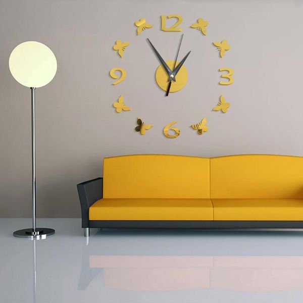 wall clocks european style home clock creative acrylic mirror butterfly number sticker decorative 11.02*11.02 inches
wall clocks european style home clock creative acrylic mirror butterfly number sticker decorative 11.02*11.02 inches