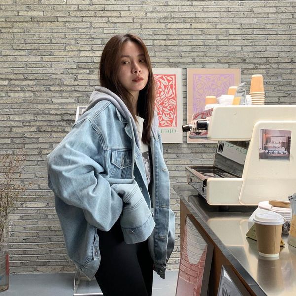 jxmyy light-color hooded denim jacket women new autumn korean loose casual short trend t:1216 210412, Black;brown
jxmyy light-color hooded denim jacket women new autumn korean loose casual short trend t:1216 210412, Black;brown