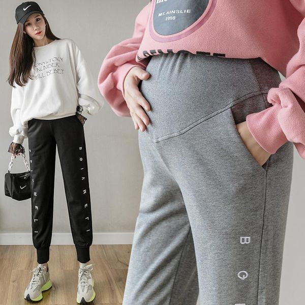 autumn and winter pregnant woman belly pants cotton loose leggings fashion movement trousers empire maternity sports bottoms, White
autumn and winter pregnant woman belly pants cotton loose leggings fashion movement trousers empire maternity sports bottoms, White