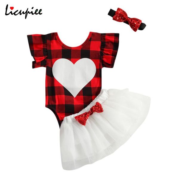 clothing sets 0-24 months fashion pullover baby girl\u2021s outfits suit fresh plaid heart romper and sequin bow gauze skirt headband, White
clothing sets 0-24 months fashion pullover baby girl\u2021s outfits suit fresh plaid heart romper and sequin bow gauze skirt headband, White
