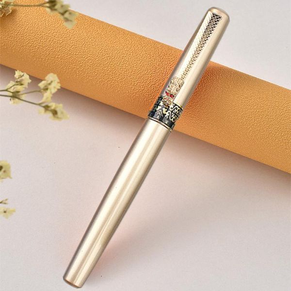 fountain pens pen luxury dragon clip gold trim barrel ink fine nib office signature school supplies a6485
fountain pens pen luxury dragon clip gold trim barrel ink fine nib office signature school supplies a6485