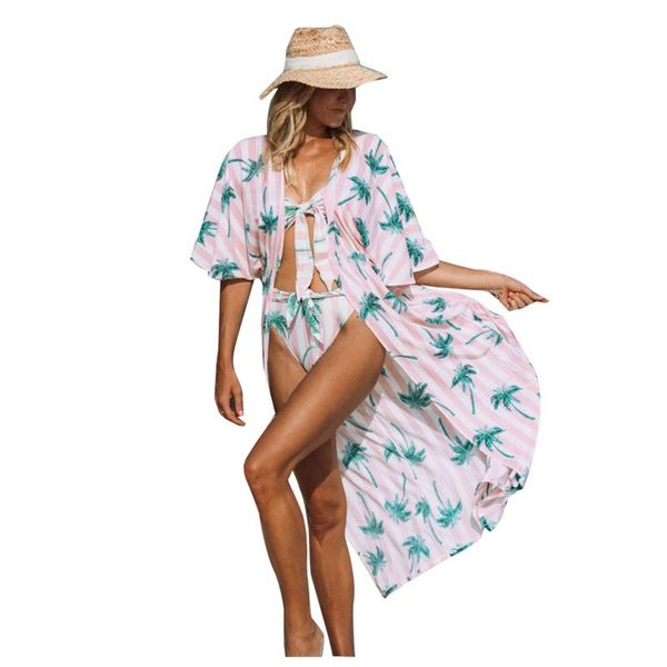 women's swimwear women cover blouse print suit bikini up ladies cardigan beachwear sunscreen beach swimsuit smock, White;black
women's swimwear women cover blouse print suit bikini up ladies cardigan beachwear sunscreen beach swimsuit smock, White;black