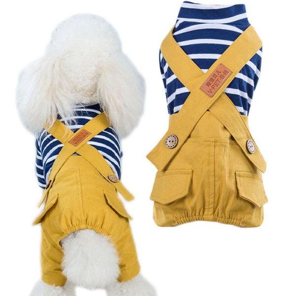 dog apparel spring autumn pet clothes jumpsuit cotton strips shirt straps coat for small dogs chihuahua bichon cat overalls xxl
dog apparel spring autumn pet clothes jumpsuit cotton strips shirt straps coat for small dogs chihuahua bichon cat overalls xxl