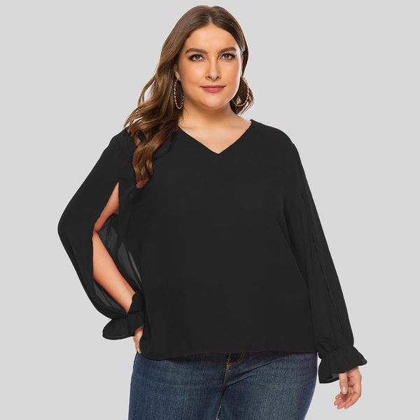 plus size t-shirt womens long sleeve blouse 3xl 4xl 2021 summer fashion loose v neck curv black chiffon shirt female ruffle blouses
plus size t-shirt womens long sleeve blouse 3xl 4xl 2021 summer fashion loose v neck curv black chiffon shirt female ruffle blouses