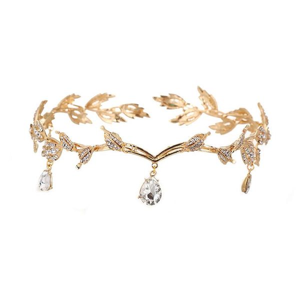 hair clips & barrettes trendy crystal crown bridal accessory wedding rhinestone waterdrop tiara leaf headband bridesmaid jewelry, Golden;silver
hair clips & barrettes trendy crystal crown bridal accessory wedding rhinestone waterdrop tiara leaf headband bridesmaid jewelry, Golden;silver