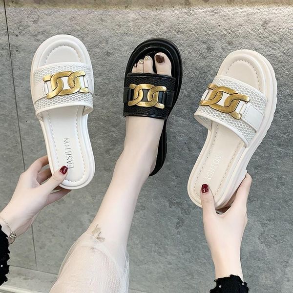 sneaker soft casual metal deco med shoes womens slippers outdoor luxury slides platform pantofle rivet designer flat summer, Black
sneaker soft casual metal deco med shoes womens slippers outdoor luxury slides platform pantofle rivet designer flat summer, Black