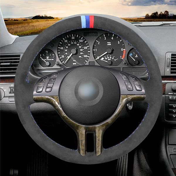 black suede car steering wheel cover for bmw e46 318i 325i 330ci e39 x5 e53 z3 e367 e368 sedan series 3 car accessories
black suede car steering wheel cover for bmw e46 318i 325i 330ci e39 x5 e53 z3 e367 e368 sedan series 3 car accessories