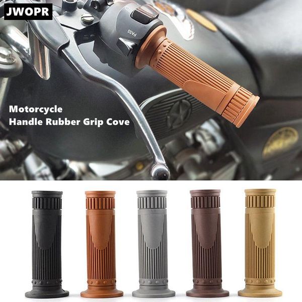 handlebars 22mm motorcycle universal handlebar rubber cover retro striped grip protective modification accessories
handlebars 22mm motorcycle universal handlebar rubber cover retro striped grip protective modification accessories