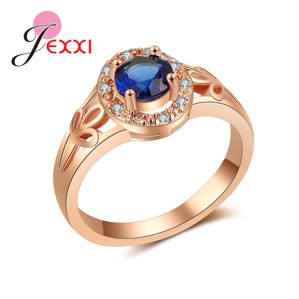 wedding rings jexxi fashion trendy rose gold shiny with sparkling blue cz stone for women gift in party finger ring, Slivery;golden
wedding rings jexxi fashion trendy rose gold shiny with sparkling blue cz stone for women gift in party finger ring, Slivery;golden