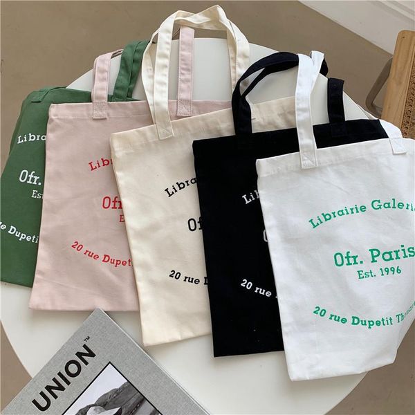 evening bags women's thin cotton cloth tote bag retro letter print ladies canvas shoulder female shopper girls student book handbag
evening bags women's thin cotton cloth tote bag retro letter print ladies canvas shoulder female shopper girls student book handbag