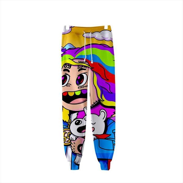 6ix9ine 3d print fashion harajuku women pant rapper tekashi69 trousers hip hop streetwear sweatpants, Black
6ix9ine 3d print fashion harajuku women pant rapper tekashi69 trousers hip hop streetwear sweatpants, Black