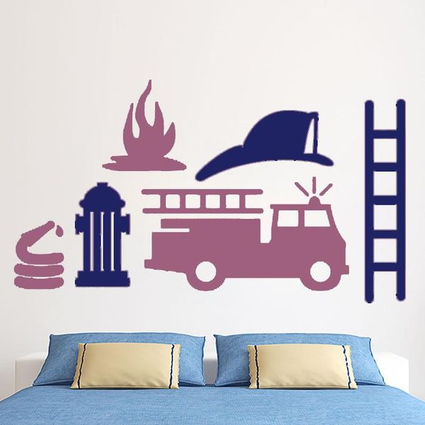 wall stickers kids bedroom decoration fire truck set firemen equipment decals cartoon car adhesive mural hq969
wall stickers kids bedroom decoration fire truck set firemen equipment decals cartoon car adhesive mural hq969