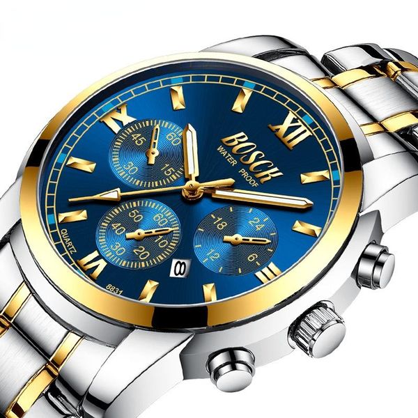 wristwatches man luxe style wrist watch 2021 men's calander watches male clock business quartz wristwatch for men relogio masculino, Slivery;brown
wristwatches man luxe style wrist watch 2021 men's calander watches male clock business quartz wristwatch for men relogio masculino, Slivery;brown