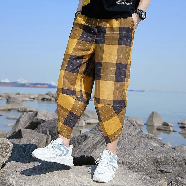 men's pants calf-length cotton men joggers striped loose streetwear harem trousers 5xl hip hop nice spring autumn, Black
men's pants calf-length cotton men joggers striped loose streetwear harem trousers 5xl hip hop nice spring autumn, Black