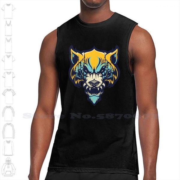big bad wolf.3 black white sleeveless tank men women animal wolf demon red scary horror fairy tail little riding, White;black
big bad wolf.3 black white sleeveless tank men women animal wolf demon red scary horror fairy tail little riding, White;black
