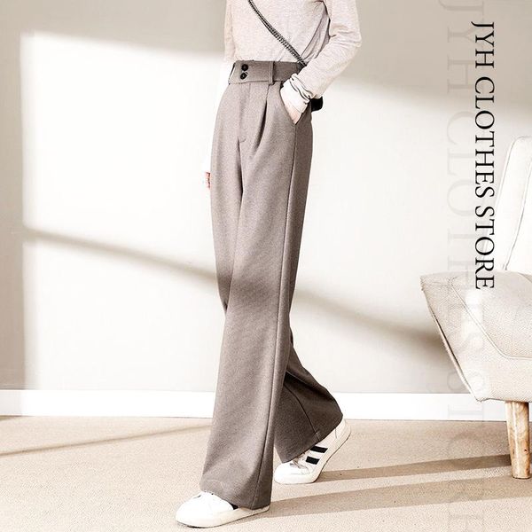 women's pants & capris wide leg autumn winter high waist straight versatile loose casual trousers elastic drape woolen pant, Black;white
women's pants & capris wide leg autumn winter high waist straight versatile loose casual trousers elastic drape woolen pant, Black;white
