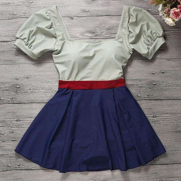 women short sleeve one piece swimwear bathing suit padded swim beach dress summer swimsuit swimming holiday wear one-piece suits
women short sleeve one piece swimwear bathing suit padded swim beach dress summer swimsuit swimming holiday wear one-piece suits