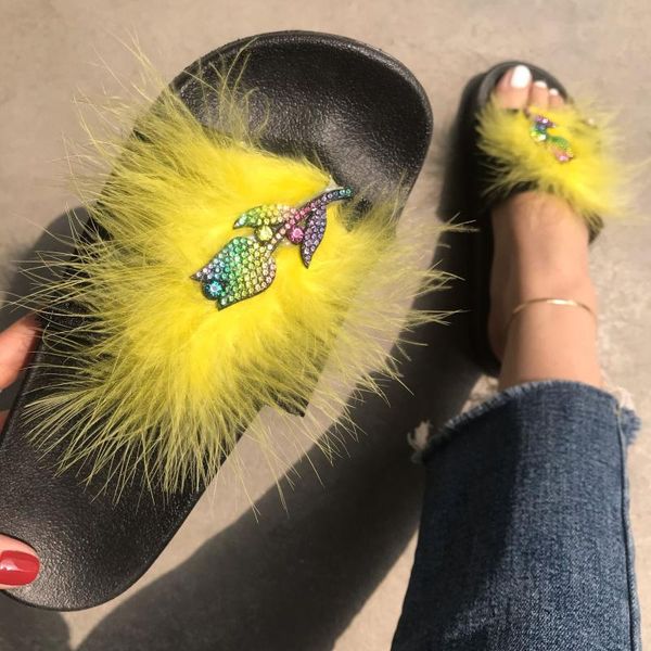 slippers flat shoes female pvc pu bling fabric basic, Black