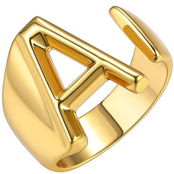 a-z letter ring zinc alloy metal adjustable open initial name rings trendy couple gothic wedding cluster, Golden;silver
a-z letter ring zinc alloy metal adjustable open initial name rings trendy couple gothic wedding cluster, Golden;silver