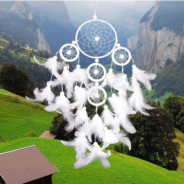 decorative objects & figurines chimes pendant dream catcher feather wind ornaments hand-woven gift style for household bedroom suppli
decorative objects & figurines chimes pendant dream catcher feather wind ornaments hand-woven gift style for household bedroom suppli