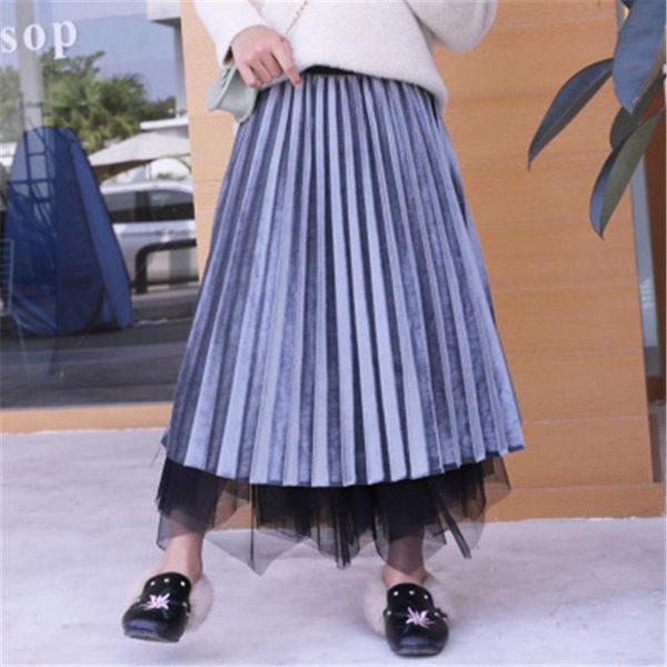 skirts kids 2021 autumn winter girls mesh pleated long skirt teen girl princess children clothes 5 7 9 11 13 years 4243, Blue
skirts kids 2021 autumn winter girls mesh pleated long skirt teen girl princess children clothes 5 7 9 11 13 years 4243, Blue