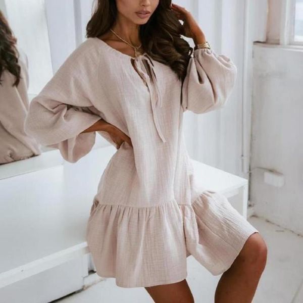 casual dresses 2021 autumn hollow out white ruffle dress women fashion long sleeve tie-up cotton flax party, Black;gray
casual dresses 2021 autumn hollow out white ruffle dress women fashion long sleeve tie-up cotton flax party, Black;gray