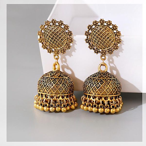 dangle & chandelier antique gold sunflower carved hanging earrings for women afghan gypsy tribe bell tassel female jewelry, Silver
dangle & chandelier antique gold sunflower carved hanging earrings for women afghan gypsy tribe bell tassel female jewelry, Silver