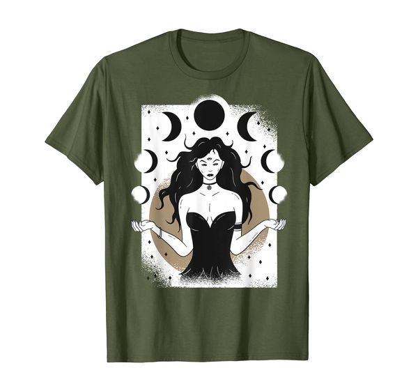 lunar goddess costume wiccan wicca pagan magick moon symbols t-shirt, White;black
lunar goddess costume wiccan wicca pagan magick moon symbols t-shirt, White;black