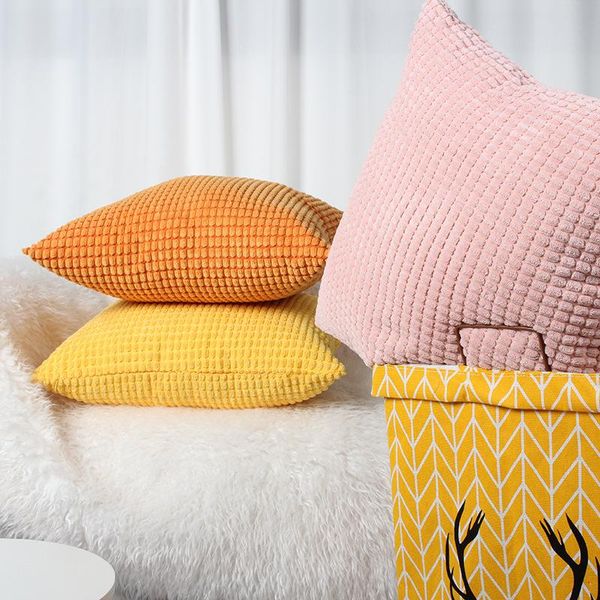 cushion/decorative pillow corduroy like corn kernels pillow/ pillowcase solid color cushion cover home living room sofa decor 30x50cm/45x45c
cushion/decorative pillow corduroy like corn kernels pillow/ pillowcase solid color cushion cover home living room sofa decor 30x50cm/45x45c