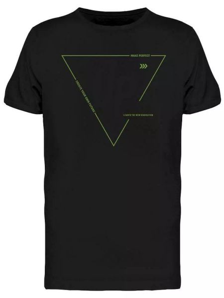 Create Your Own Future Design Tee Men's -Image by Shutterstock, White;black