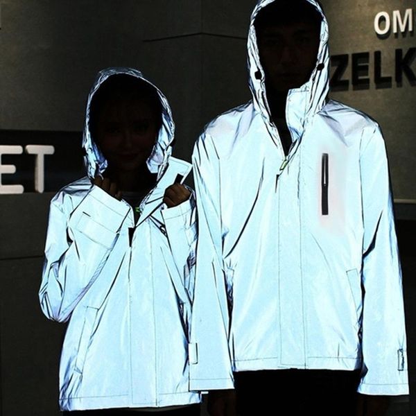 men's jackets men trendy brand couple windbreaker jacket reflective hooded streetwear hip-hop dark night shiny zipper outerwear coats, Black;brown
men's jackets men trendy brand couple windbreaker jacket reflective hooded streetwear hip-hop dark night shiny zipper outerwear coats, Black;brown