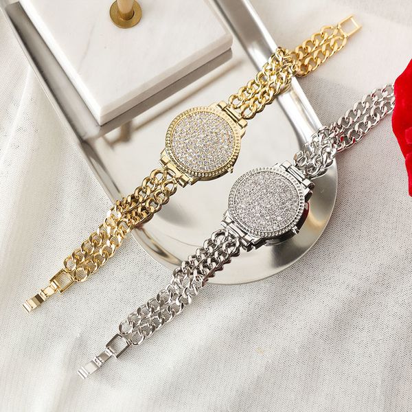 designer watch brand table luxury es fashion zircon diamond inlaid hip hop element bracelet luxury personalized fashion accessories, Slivery;brown
designer watch brand table luxury es fashion zircon diamond inlaid hip hop element bracelet luxury personalized fashion accessories, Slivery;brown