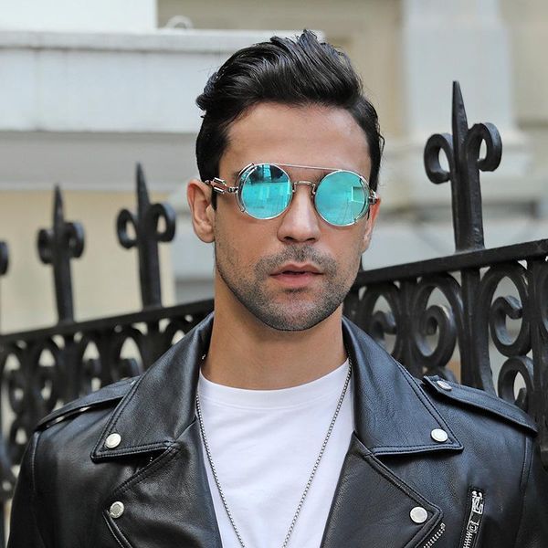 sunglasses 2021 steampunk men personality metal frame uv400 glasses unisex, White;black
sunglasses 2021 steampunk men personality metal frame uv400 glasses unisex, White;black