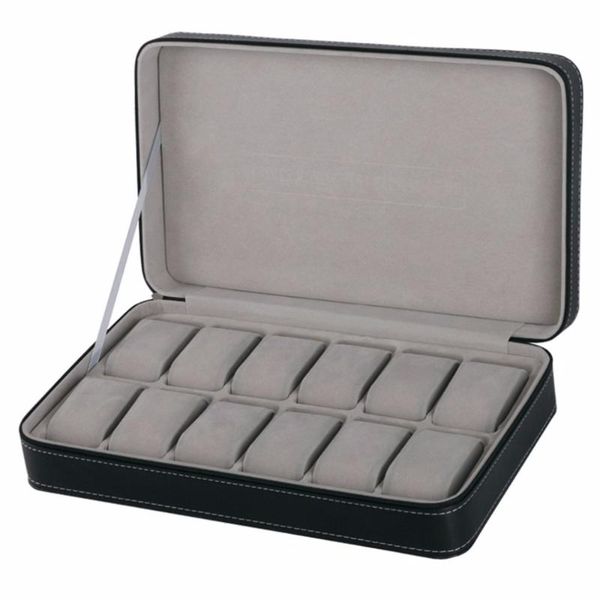 watch boxes & cases 6/10/12 girds box display pu leather jewelry container bracelet wristwatch caskets case gift watches storage, Black;blue
watch boxes & cases 6/10/12 girds box display pu leather jewelry container bracelet wristwatch caskets case gift watches storage, Black;blue