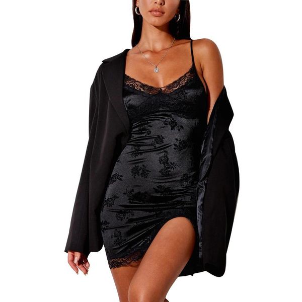 casual dresses spaghetti strap mini dress women split bodycon backless lace floral short holiday summer beach, Black;gray
casual dresses spaghetti strap mini dress women split bodycon backless lace floral short holiday summer beach, Black;gray