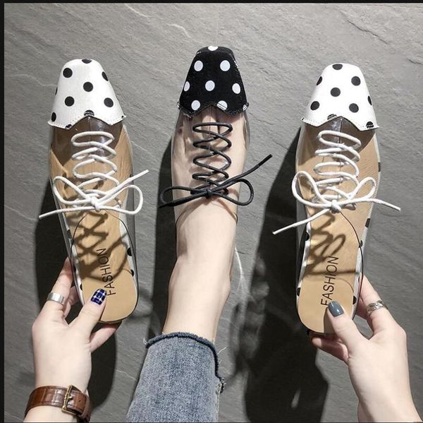 slippers 2021 spring wave point outside wearing sandals fashion lace baotou half flat heel women's shoes, Black
slippers 2021 spring wave point outside wearing sandals fashion lace baotou half flat heel women's shoes, Black