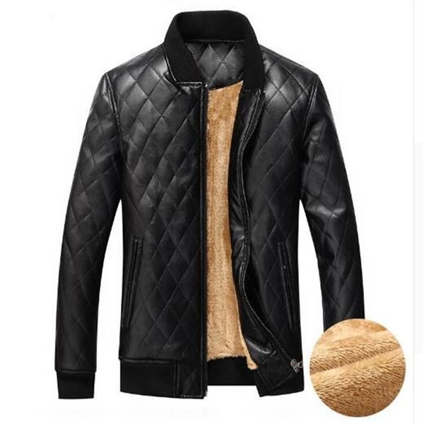 men's fur & faux 2021 brand winter fashion pu leather jacket men mens jackets and coats skinny fitness motorcycle, Black
men's fur & faux 2021 brand winter fashion pu leather jacket men mens jackets and coats skinny fitness motorcycle, Black