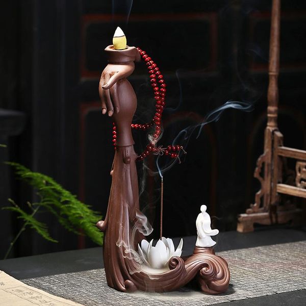 fragrance lamps backflow incense burner arabic style statue modern lotus waterfall incensario aroma bk50xx
fragrance lamps backflow incense burner arabic style statue modern lotus waterfall incensario aroma bk50xx
