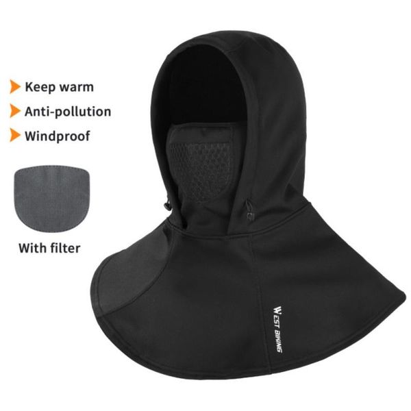 cycling caps & masks hiking scarf hat winter cap motorcycle headwear breathable comfortable with replaceable filters inside, Black
cycling caps & masks hiking scarf hat winter cap motorcycle headwear breathable comfortable with replaceable filters inside, Black