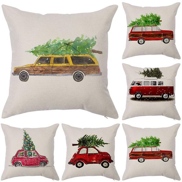 cushion/decorative pillow drop car tree pattern printed cotton linen cushion cover for home decor christmas pillowcases 45*45 cojines
cushion/decorative pillow drop car tree pattern printed cotton linen cushion cover for home decor christmas pillowcases 45*45 cojines