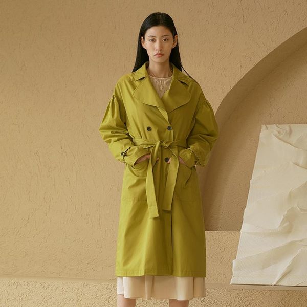 women's trench coats 2021 autumn large lapel court sleeve windbreaker women coat, Tan;black
women's trench coats 2021 autumn large lapel court sleeve windbreaker women coat, Tan;black