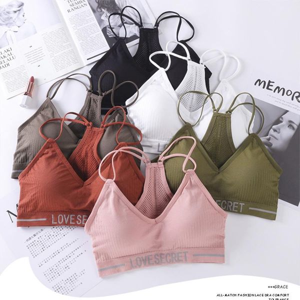 bras fashion seamless bra for women beautifully wrapped chest anti-bare sports vest with pad female tube underwear, Red;black
bras fashion seamless bra for women beautifully wrapped chest anti-bare sports vest with pad female tube underwear, Red;black