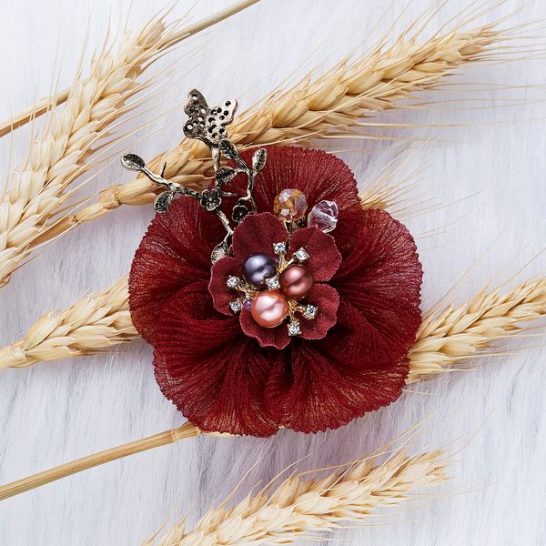 hairpin lapel pin brooch 3 in 1 lady cloth art pearl fabric rose flower brooch shirt shawl handmade wedding coat chain jewelrydio chan conta, Gray
hairpin lapel pin brooch 3 in 1 lady cloth art pearl fabric rose flower brooch shirt shawl handmade wedding coat chain jewelrydio chan conta, Gray