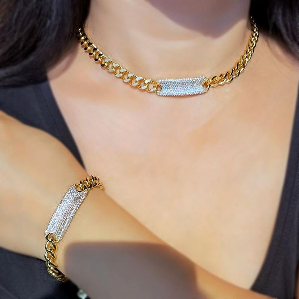 earrings & necklace luxury cubic zirconia jewelry sets women gold color cuban chain geometry bracelets set elegant dubai femme fashion, Silver
earrings & necklace luxury cubic zirconia jewelry sets women gold color cuban chain geometry bracelets set elegant dubai femme fashion, Silver