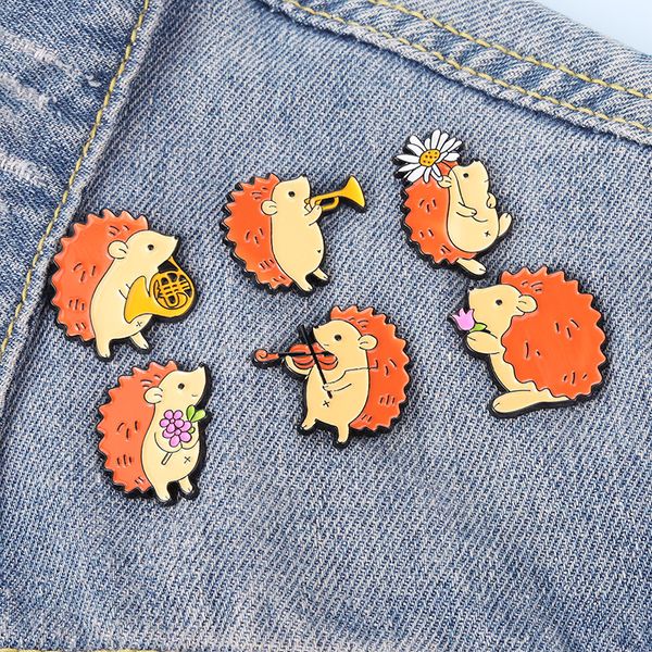 hedgehog musician audience enamel pins custom music brooch lapel badge bag cartoon animal jewelry gift for kids friends, Blue
hedgehog musician audience enamel pins custom music brooch lapel badge bag cartoon animal jewelry gift for kids friends, Blue