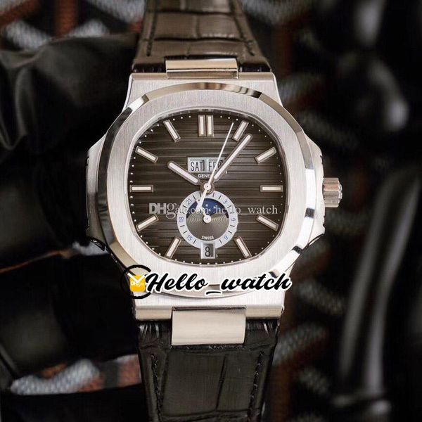 40mm yr 5726a-001 sport watches annual calendar 5726 cal.324 s qa automatic mens watch black textured dial steel case leather strap hwpp hel, Slivery;brown
40mm yr 5726a-001 sport watches annual calendar 5726 cal.324 s qa automatic mens watch black textured dial steel case leather strap hwpp hel, Slivery;brown