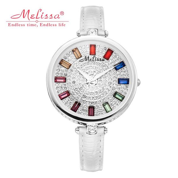 wristwatches luxury melissa lady women's watch bowknot rhinestone crystal clock fashion hours leather bracelet bling shell girl's, Slivery;brown
wristwatches luxury melissa lady women's watch bowknot rhinestone crystal clock fashion hours leather bracelet bling shell girl's, Slivery;brown