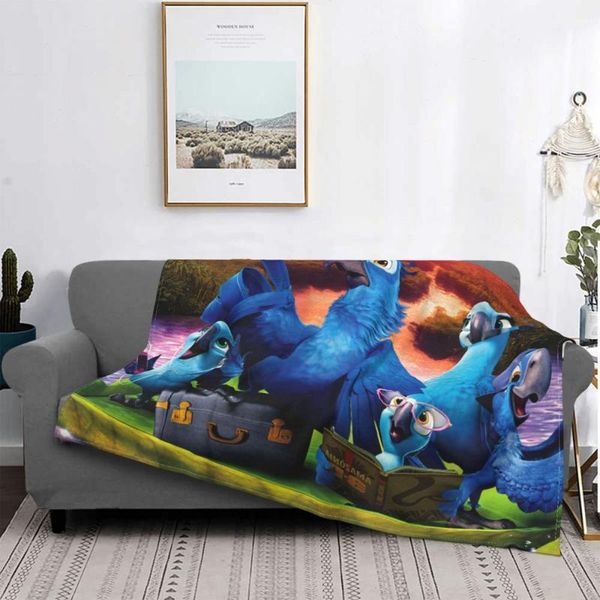 blankets rio blu cartoon movie blanket flannel spring autumn macaws warm throws for winter bedding
blankets rio blu cartoon movie blanket flannel spring autumn macaws warm throws for winter bedding
