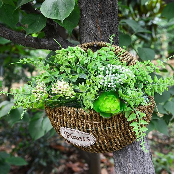 s/l wall hanging wicker flower basket nursery pot planter vase rattan storage container home garden decor baskets
s/l wall hanging wicker flower basket nursery pot planter vase rattan storage container home garden decor baskets